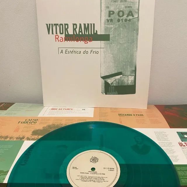 Vinil Vitor Ramil - Ramilonga: A Estética do Frio (1997) - Foto 2