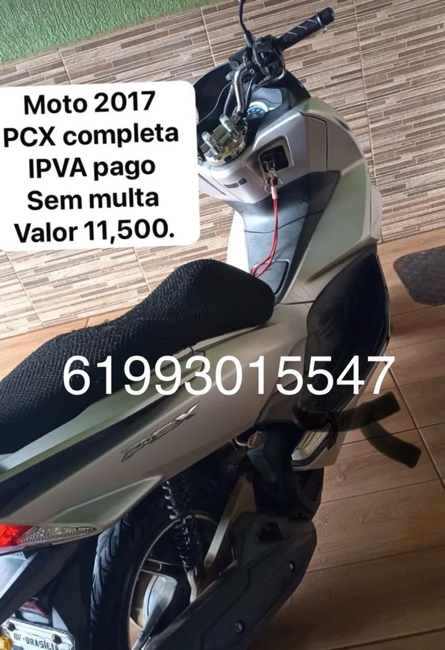 Moto pcx completa 2017
