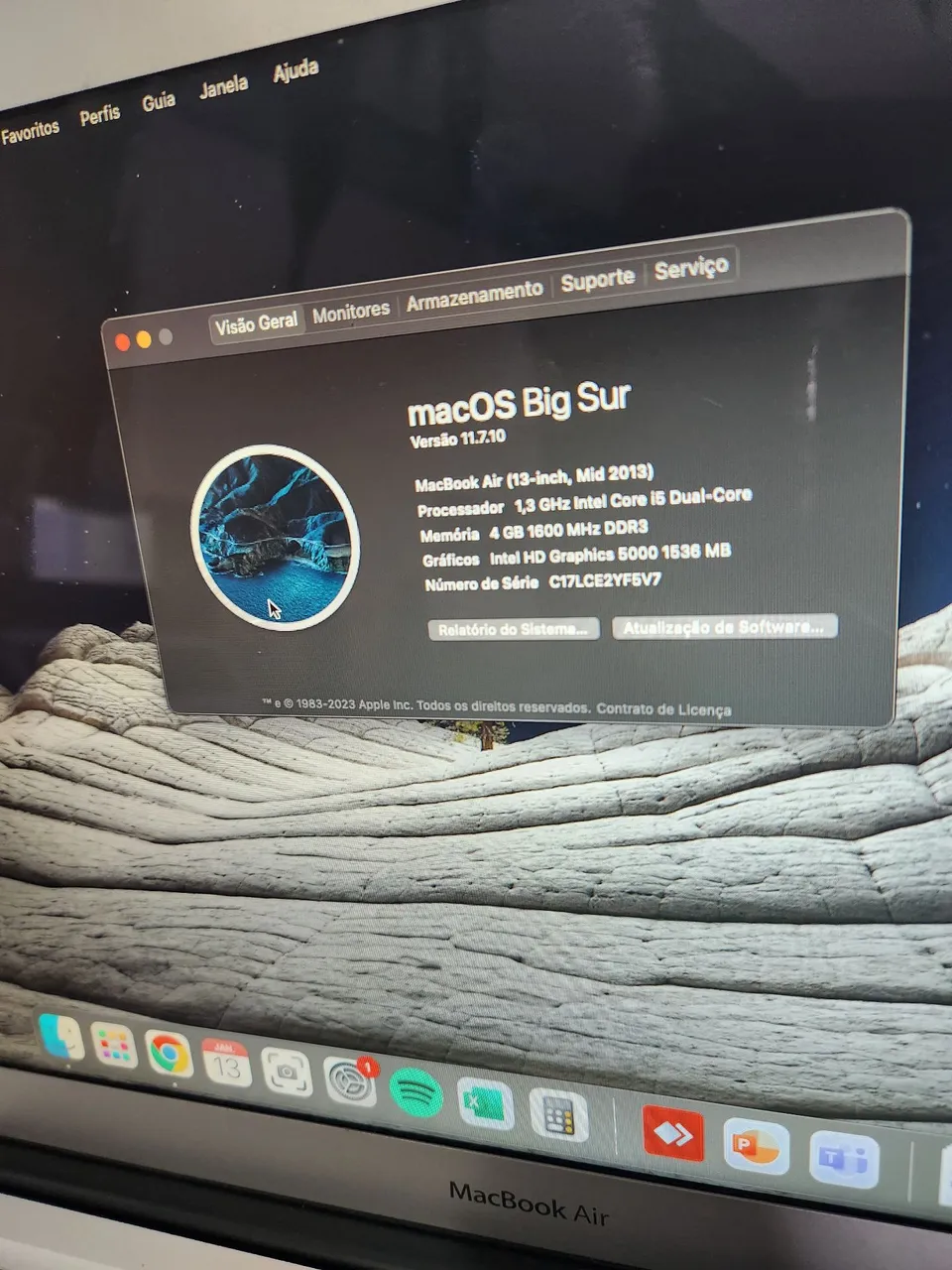 macbook air 2013 i5