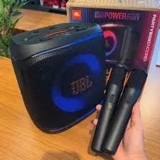 JBL Partybox Encore 2 com microfone 