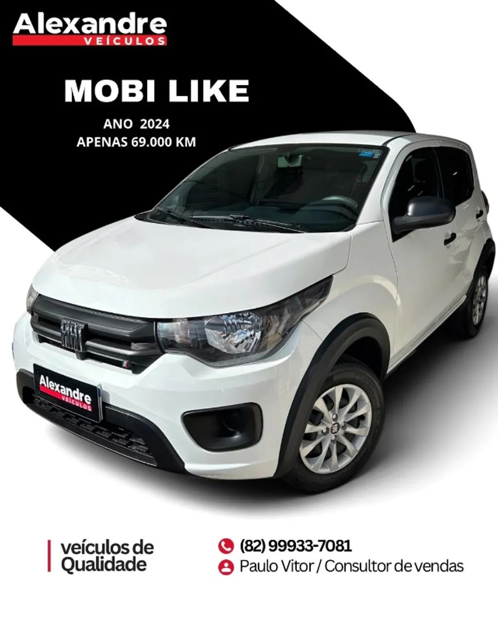 Fiat Mobi Like 1.0 Fire Flex 5P. 2024