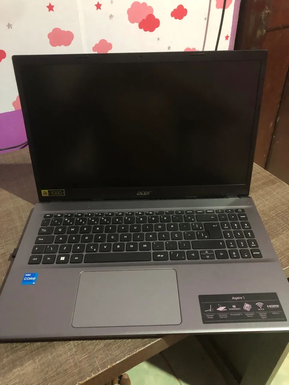 Notebook acer aspire 5 muito bem cuidado e conservado