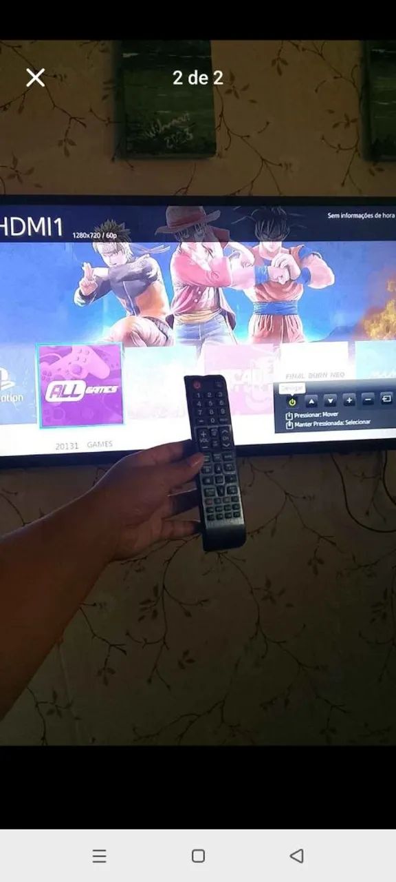 Vendo tv Samsung 32 funcionando perfeitamente 