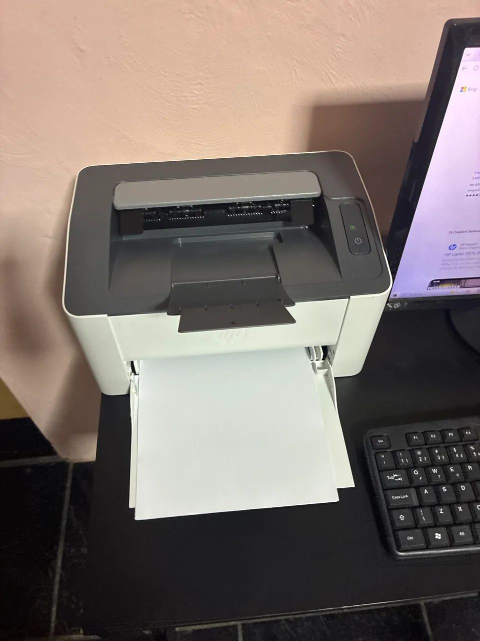Vendo impressora hp modelo laser 107a