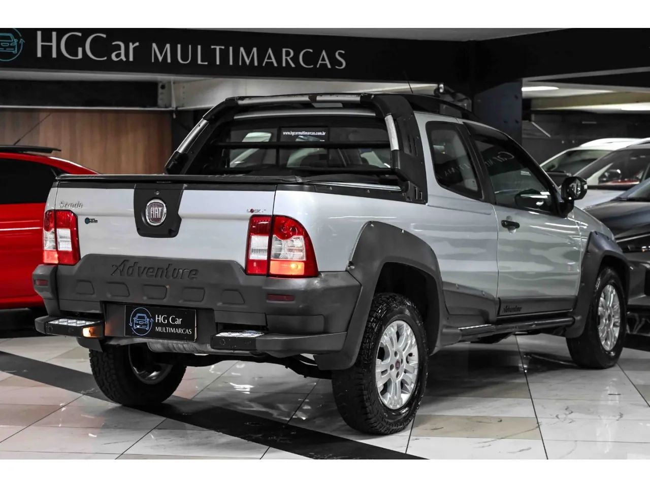 Fiat Strada Adv.1.8 16V Dualogic Flex CD 2012 - Foto 4