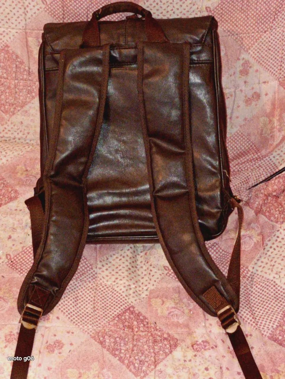 Bolsa da sestine de couro legítimo  - Foto 2