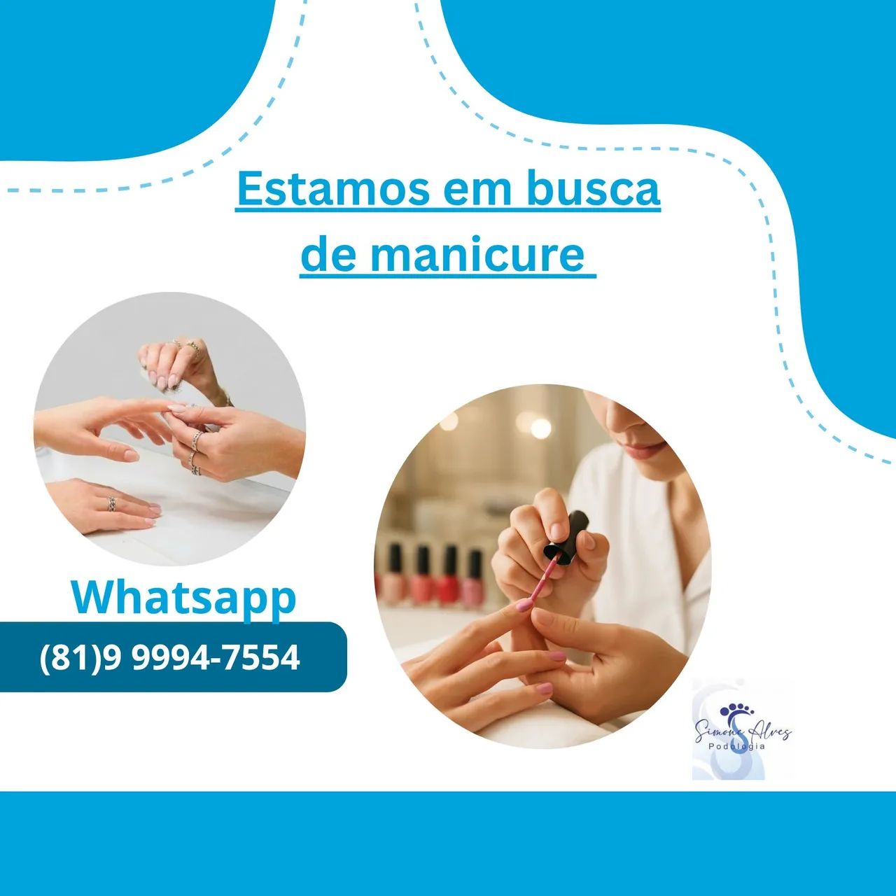 Manicure/SPA dos pés/ podólogia 