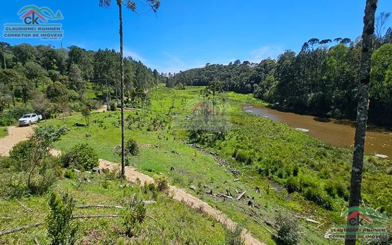 Terreno rural lago, rio e pastagem em Rancho Queimado - Foto 2