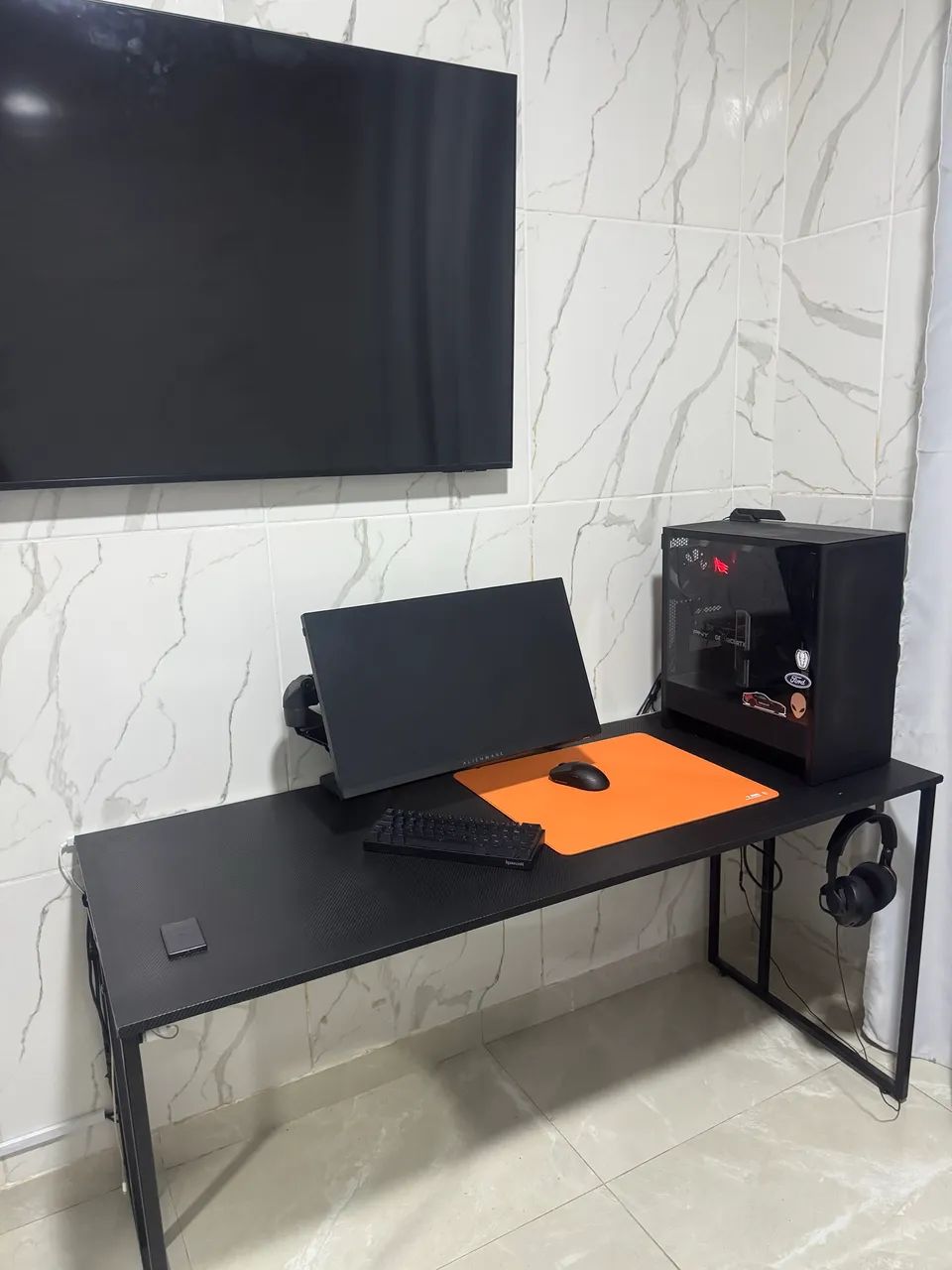 mouse pad atk pro laranja novo  - Foto 2