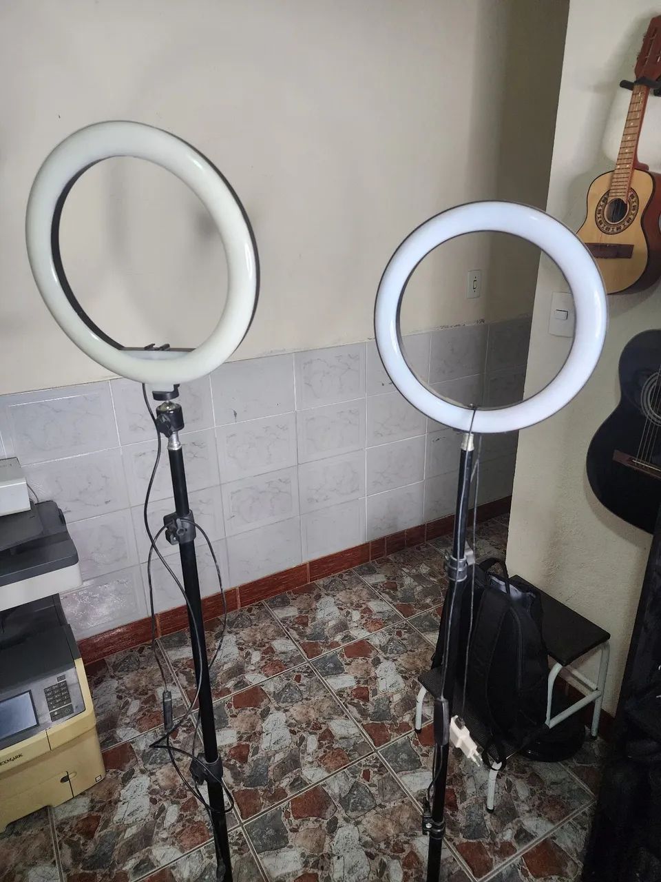 2 Ring light + tripé 1.80m - Foto 3