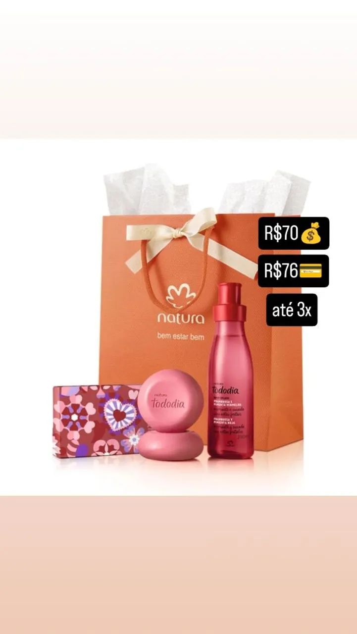 Kit Framboesa e Pimenta Vermelha Natura Todo Dia - Foto 2