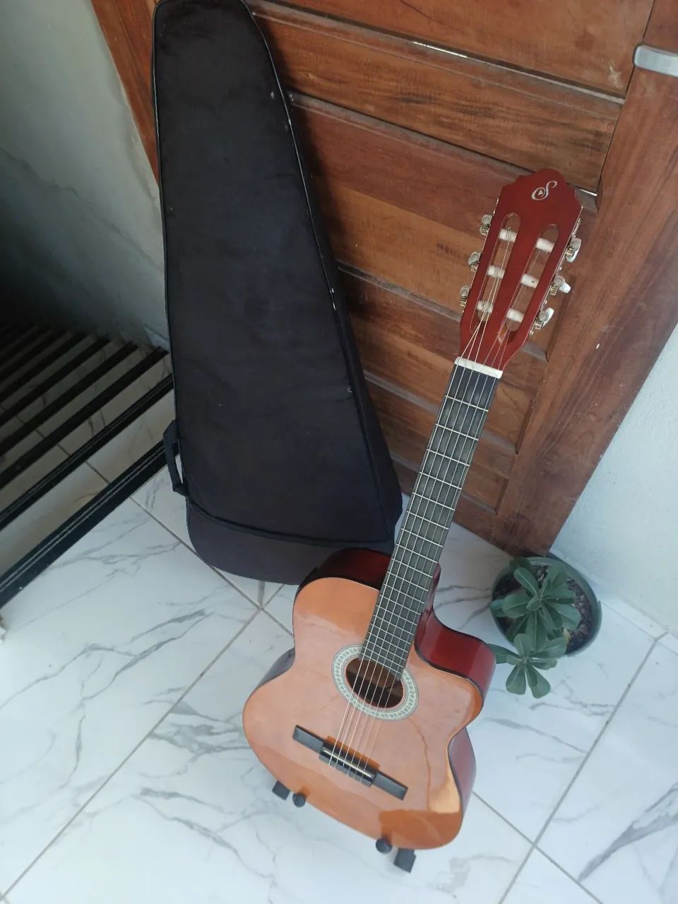 Violão Giannini Start Com equalizador da Tagima TEQ-8 Original Com Capa acolchoada  - Foto 3