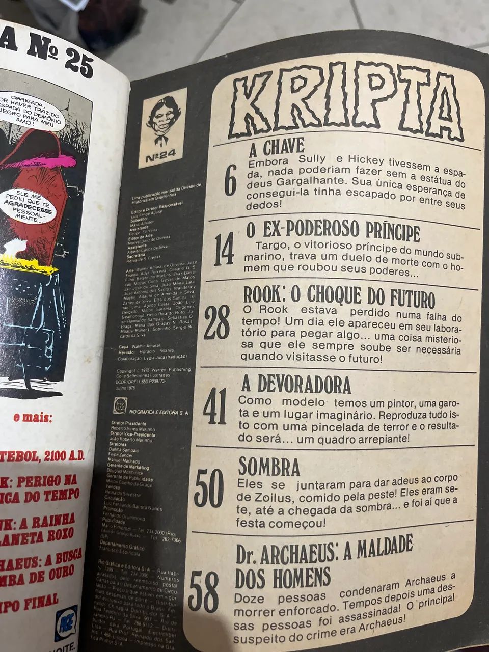 Kripta 24 da Editora RGE - Foto 5