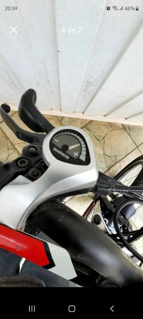 Bike elétrica aro 26 21v.  - Foto 4