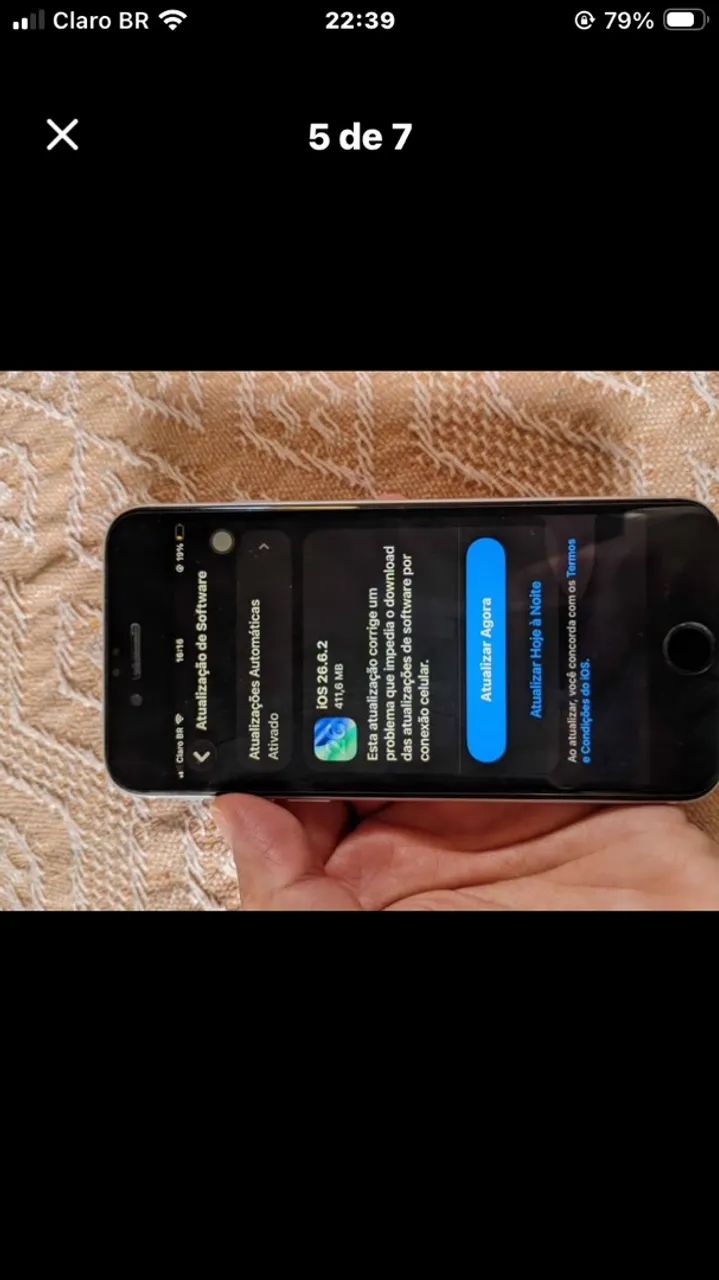 iPhone SE 2 geração modelo 2020 128 gigas - Foto 5