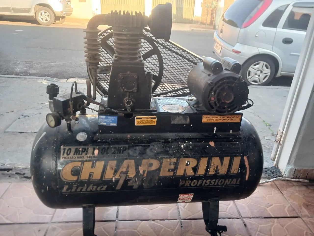Compressor CHIAPERINI 110L<br>Compressor chiaperini 110ltitulo<br>Compressor chiaperini 110l - Foto 3