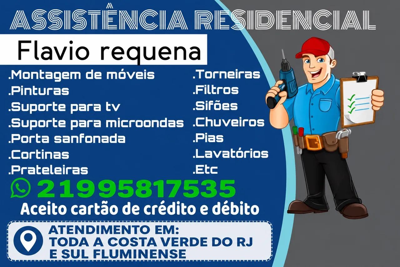 Serviços de manutenção só chama 