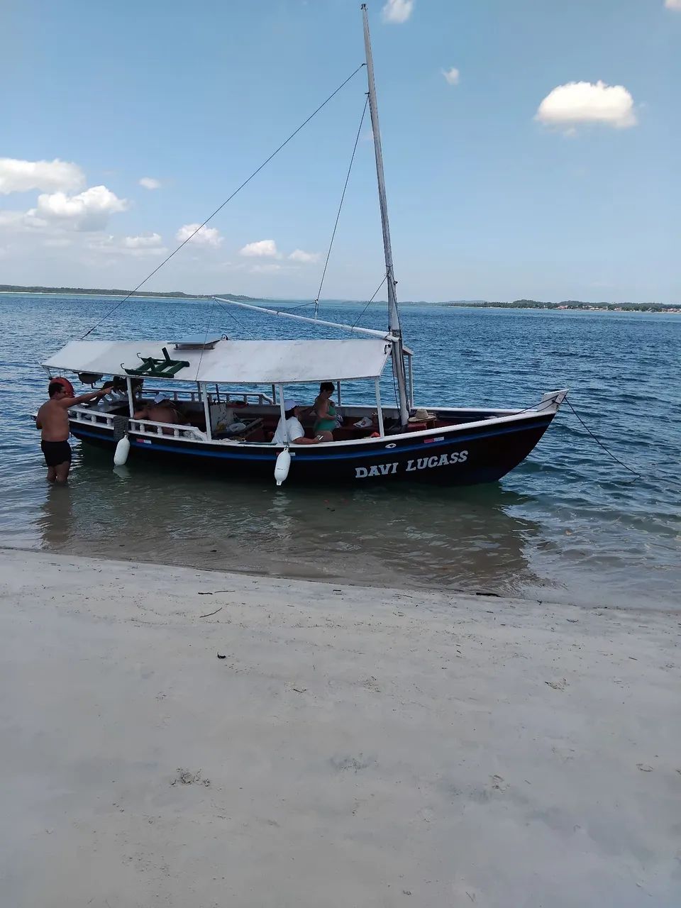 Lindo barco pesca e lazer  - Foto 5