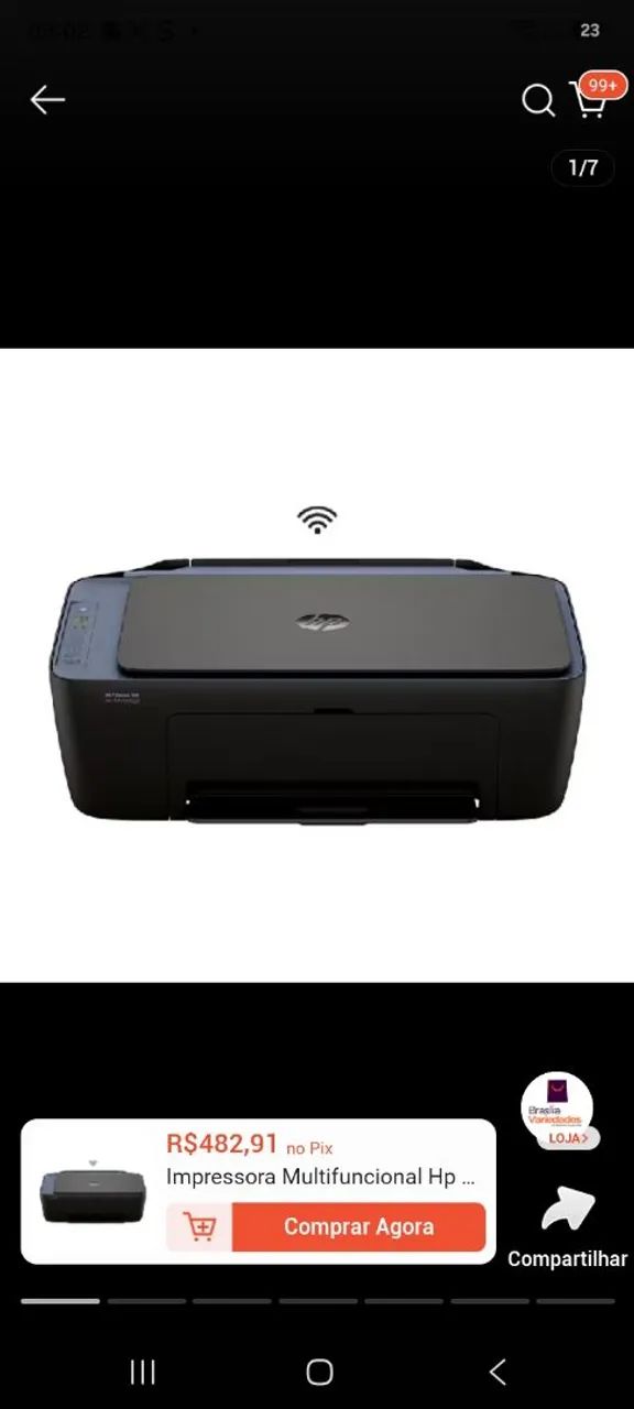 Vende se uma impressora HP multifuncional 