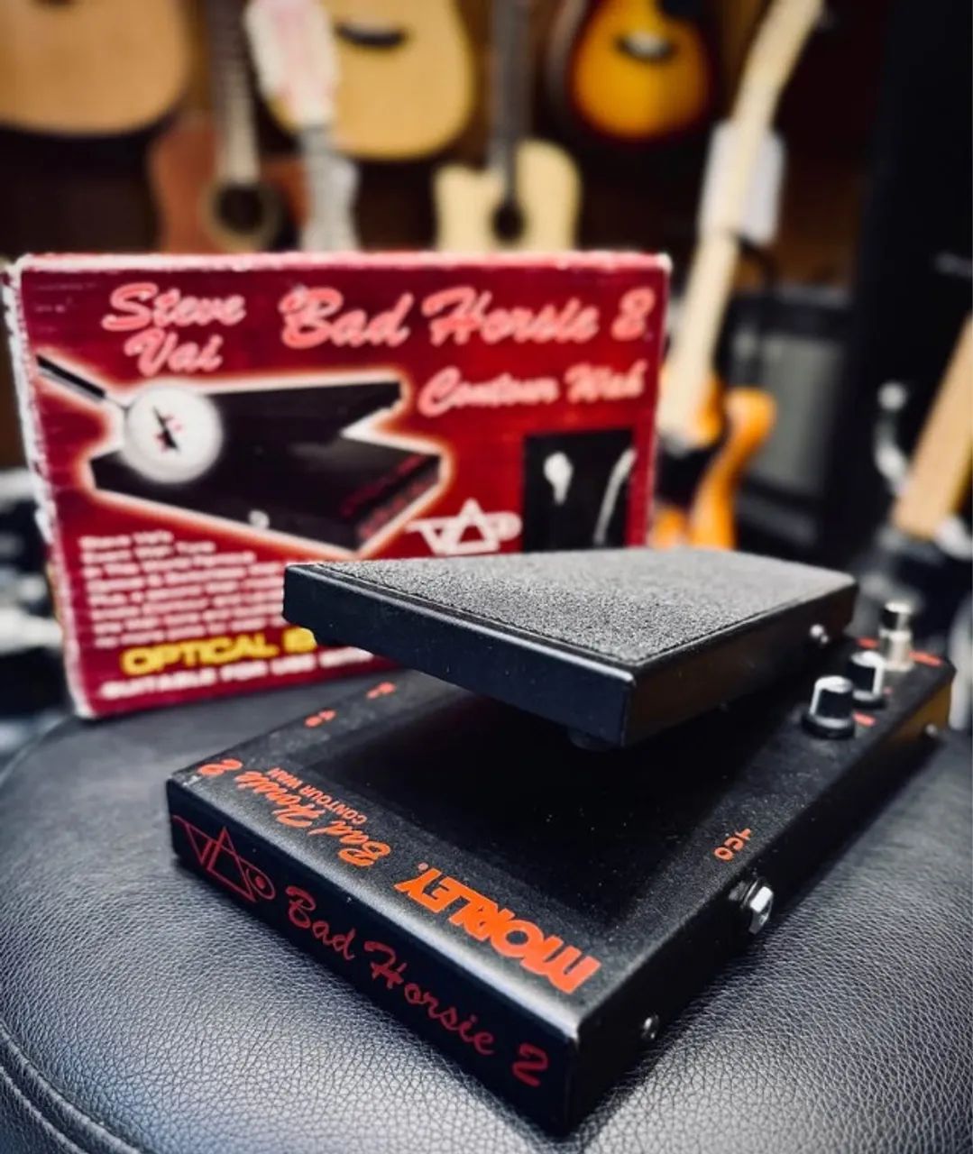 Pedal Wha Morley Bad Horsie 2 Cry Baby Vox Dunlop Boss Fender