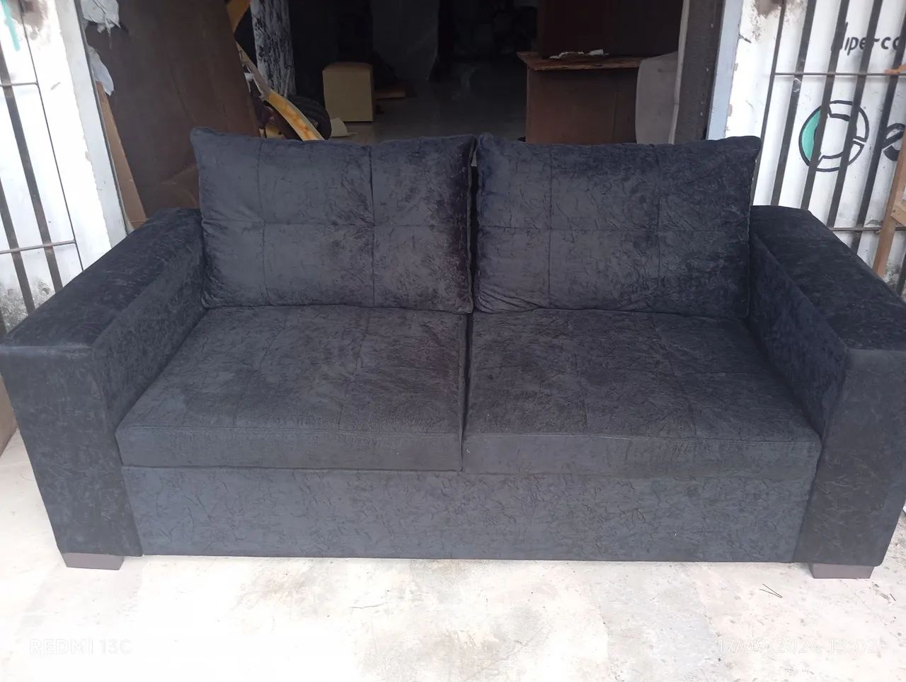 Sofá preto novo - Foto 5