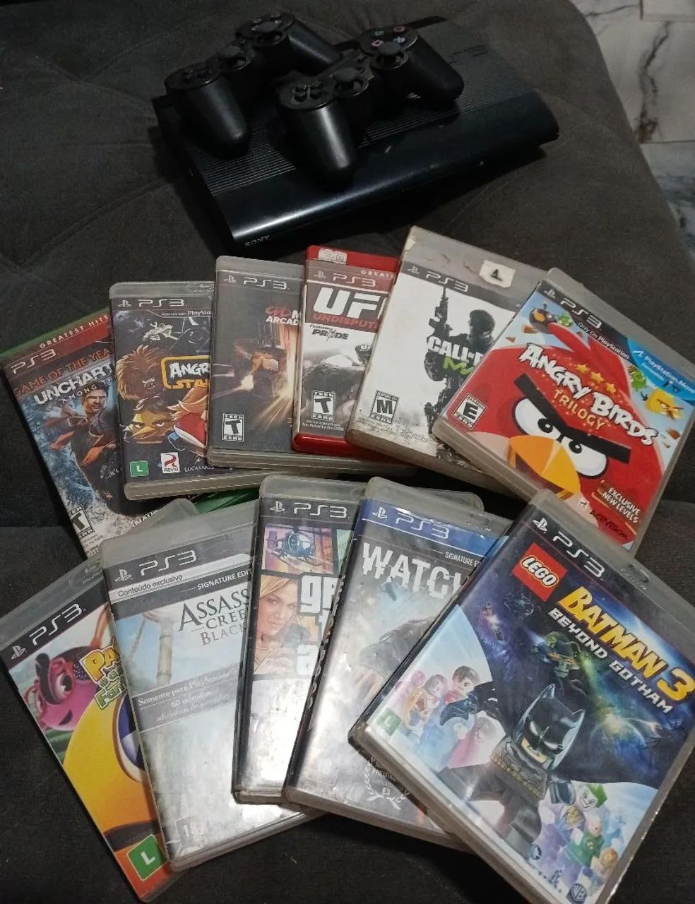Ps3 Desbloqueado 500GB - Consoles de Vídeo Game - Vila Sarapuí