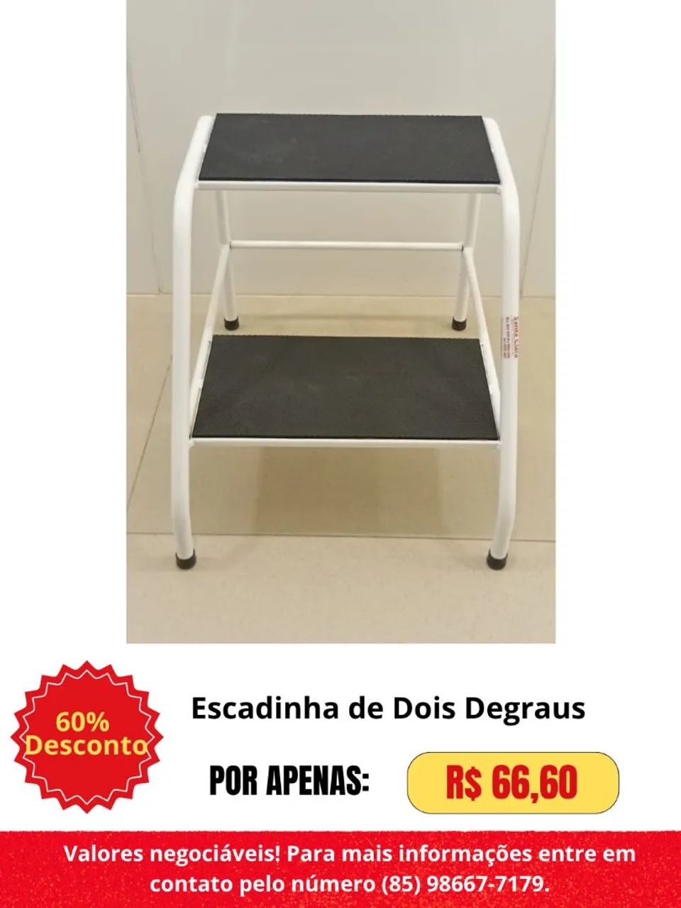 Macas, Mesa Ginecológica, Escadinhas e Mesa Auxiliar - Foto 3