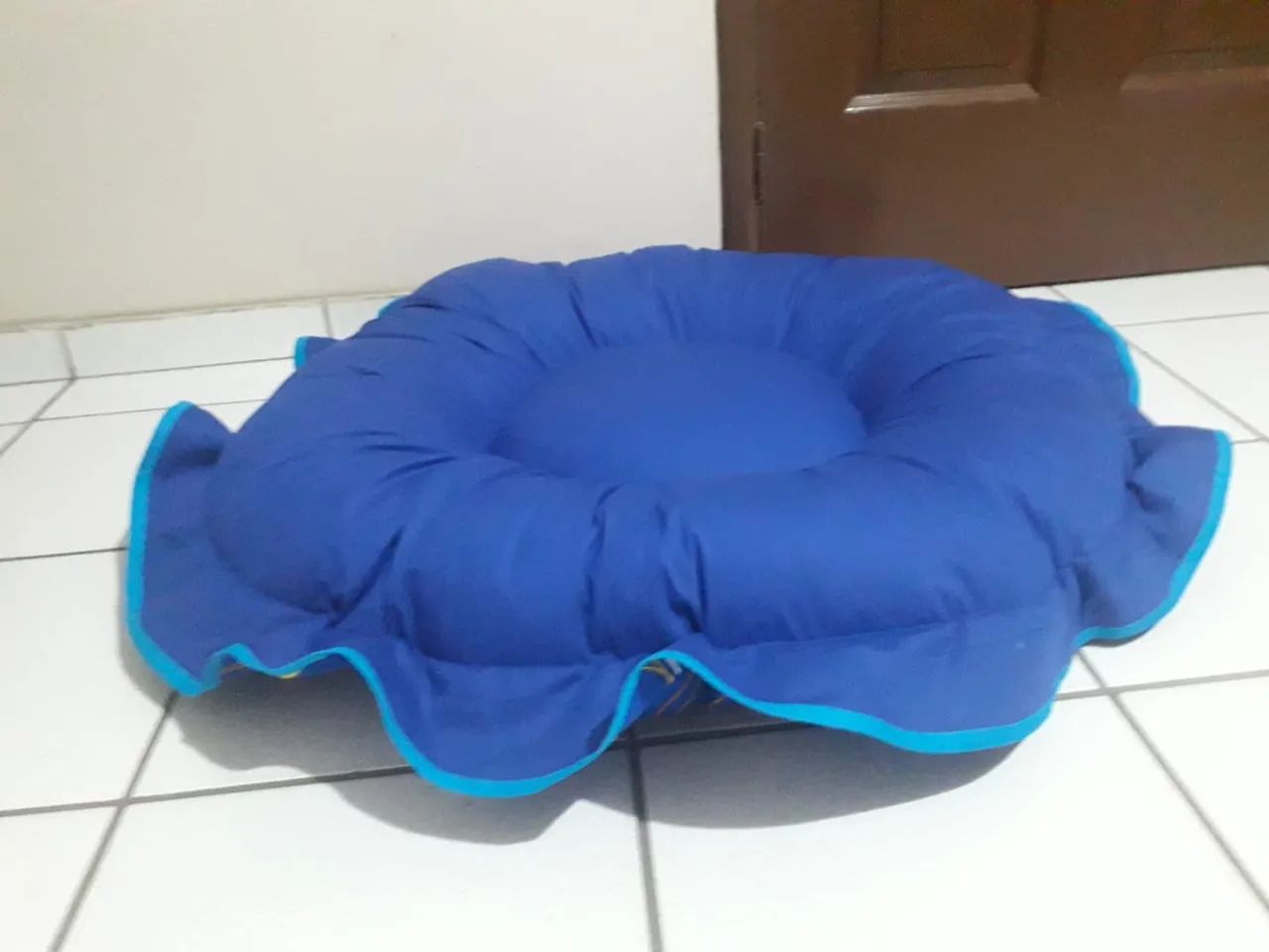 Cama Pet dupla face Tecido algodão  - Foto 3