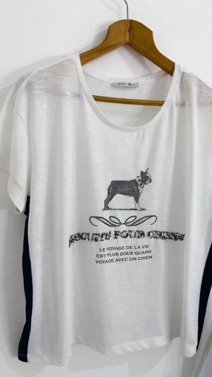 Conjunto calça e bata Luigi Bertolli tam M  - Foto 4