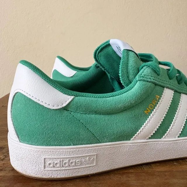 Tênis Adidas Nora Verde Couro Tamanho 42 - Calçados - Centro