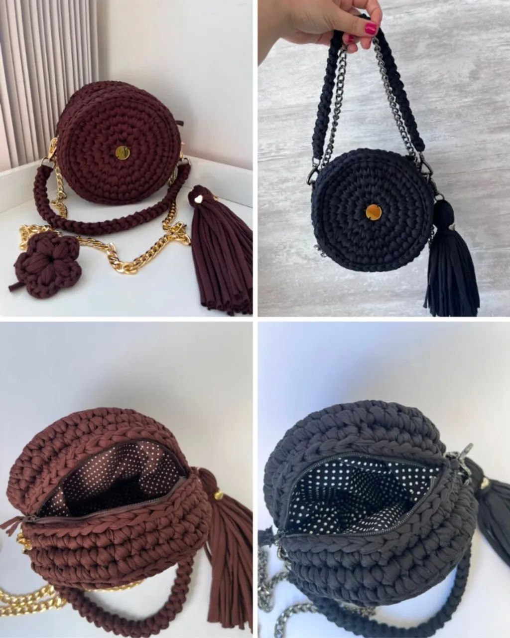 Bolsa em Croché - Iris - Foto 3