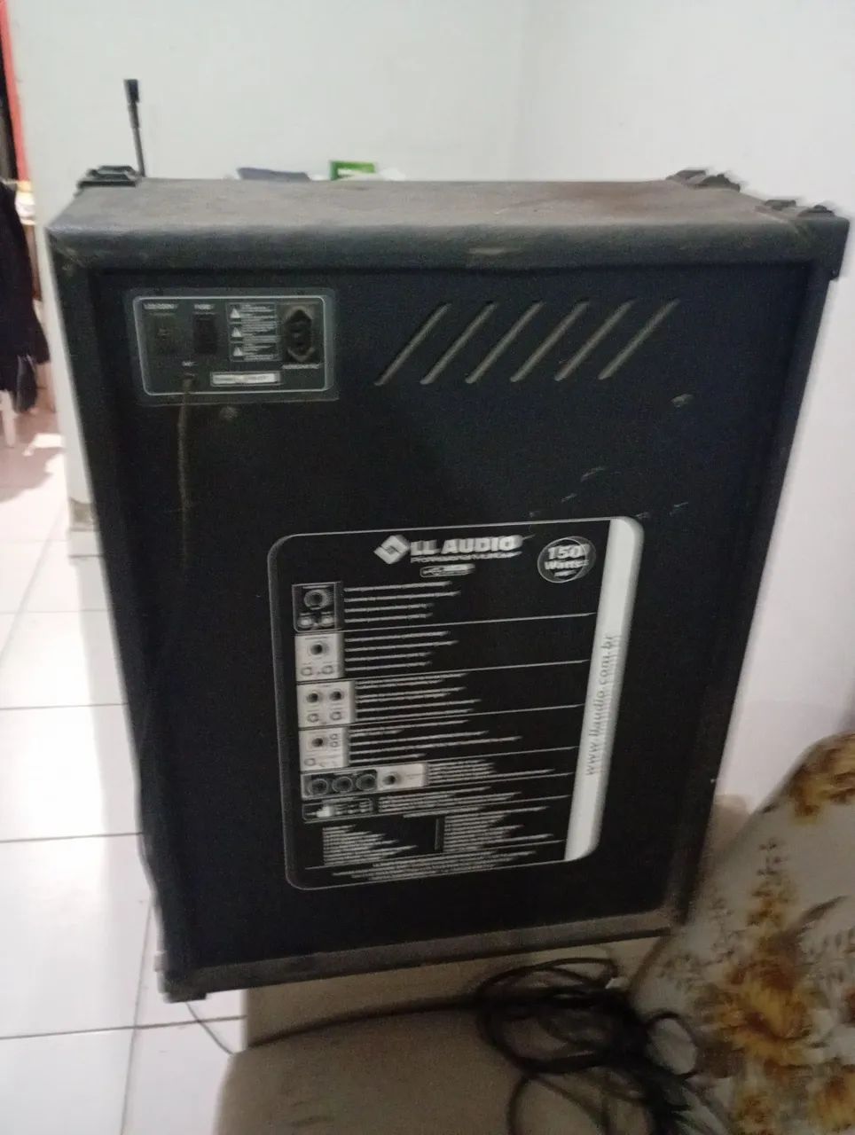 Caixa de som amplificada 150watsboca de 15 - Foto 2