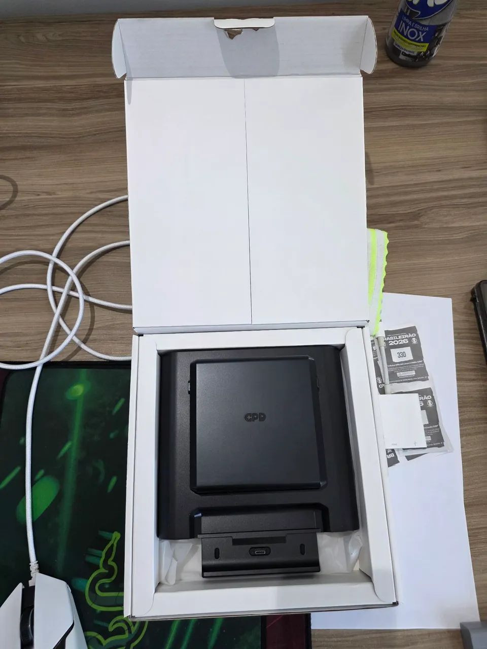 Gpd win5 Bateria extra e dock originais  - Foto 3