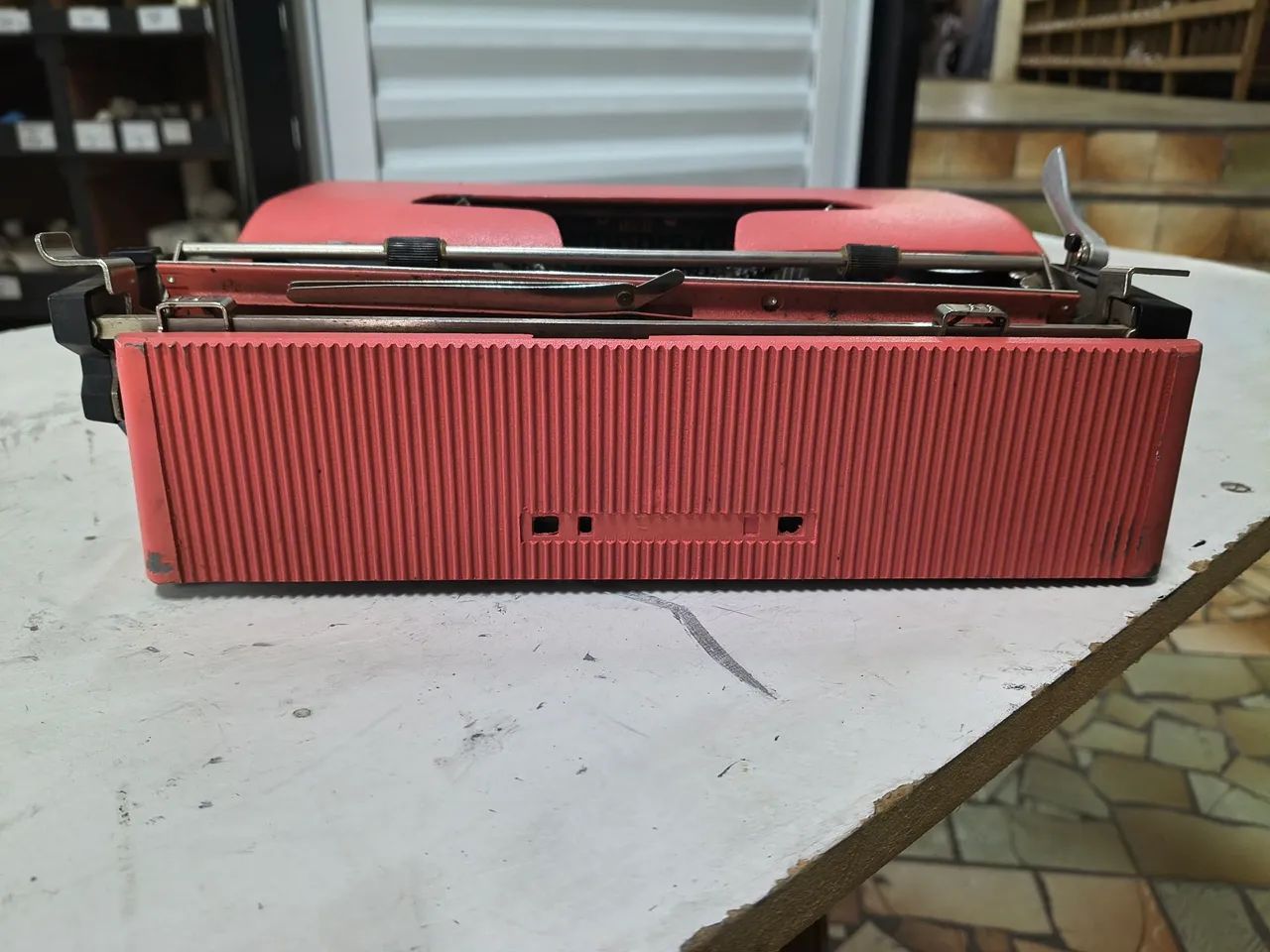 Máquina de escrever Olivetti lettera 32 - Foto 5