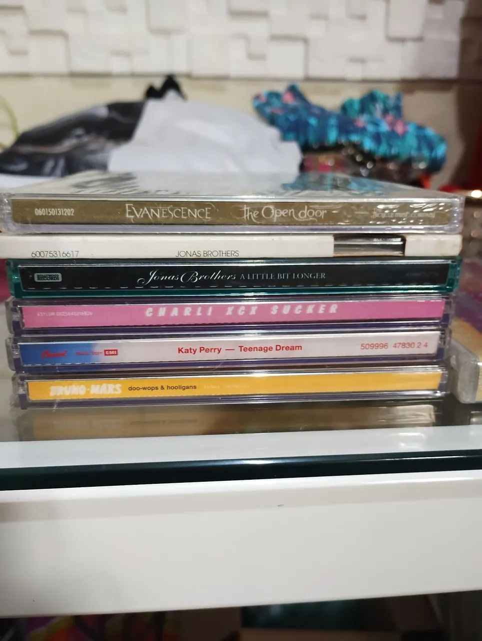 Livros e cds/dvds