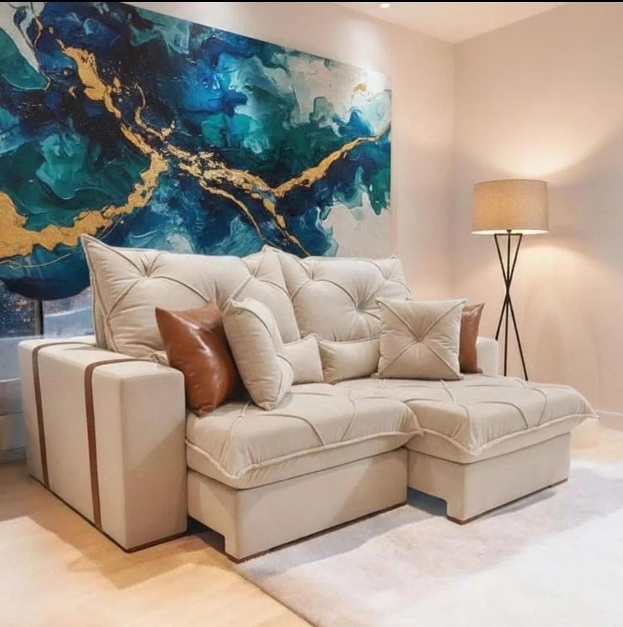 Sofá Retrátil Reclinavel 2.10m65578361713665120