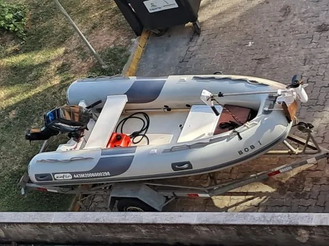 BOTE ZEFIR GOLD F360 - MERCURY SEA PRO 25HP - PHANTOM 54lb - Foto 3