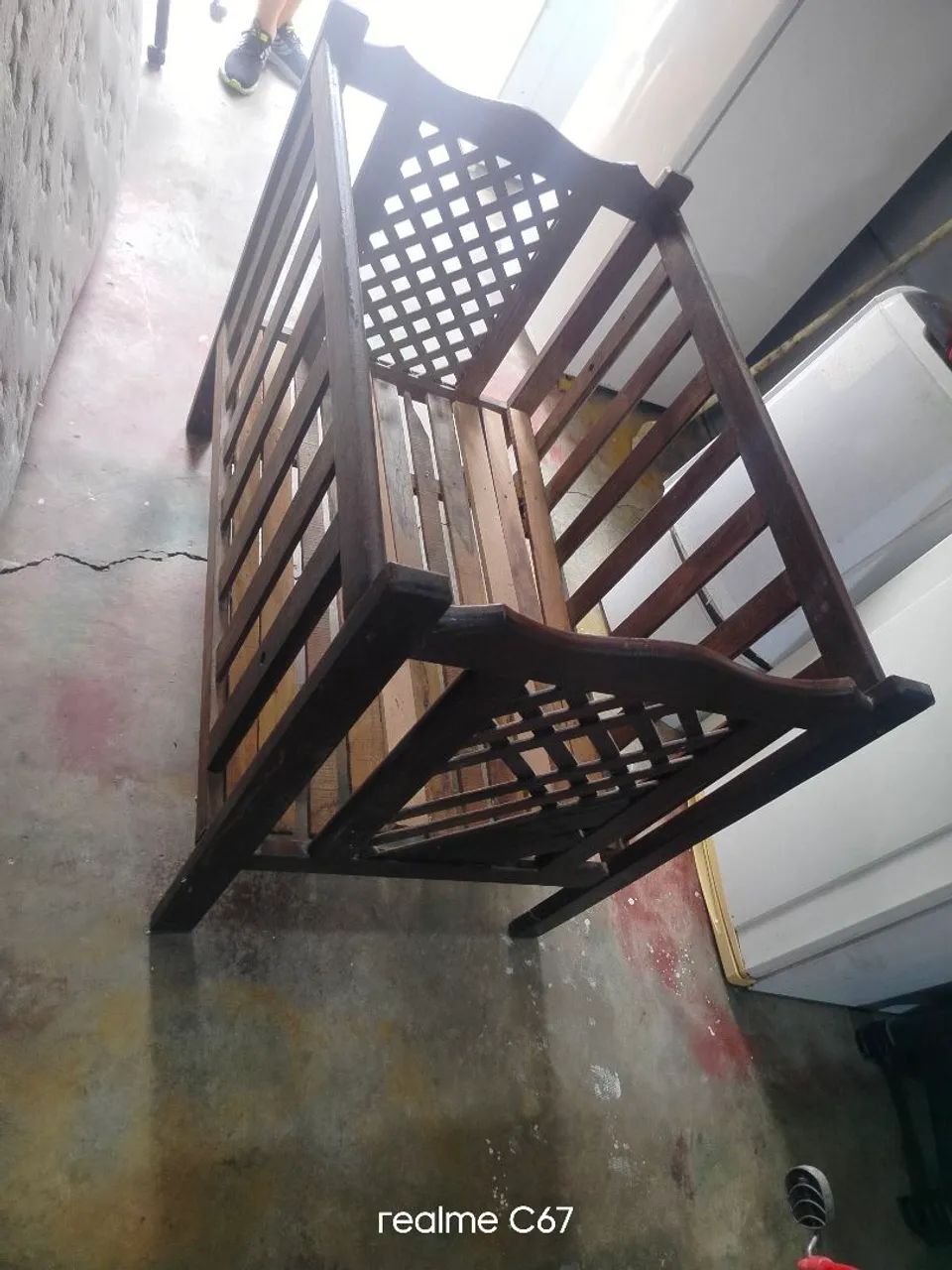 Mini berço de sucupira  - Foto 4