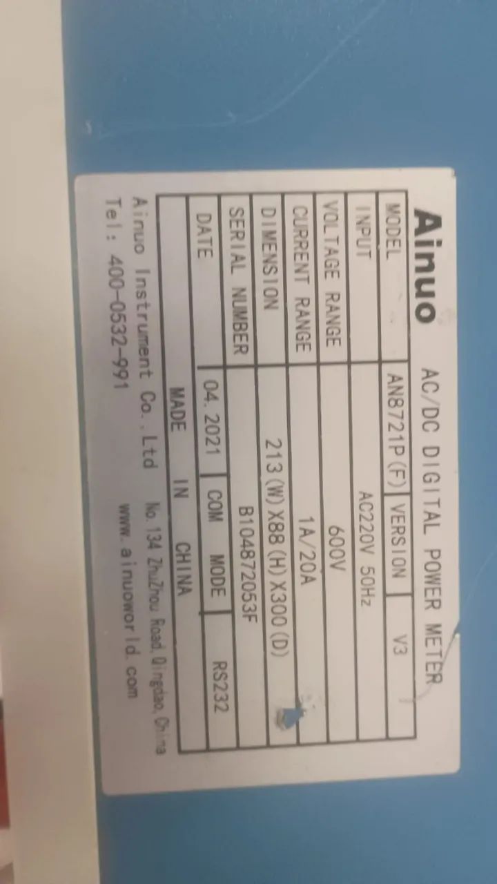 MEDIDOR DE ENERGIA AC E DC - Foto 2
