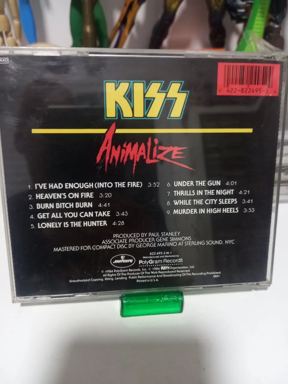 CD KISS ANIMALIZE- MADE USA - Foto 2