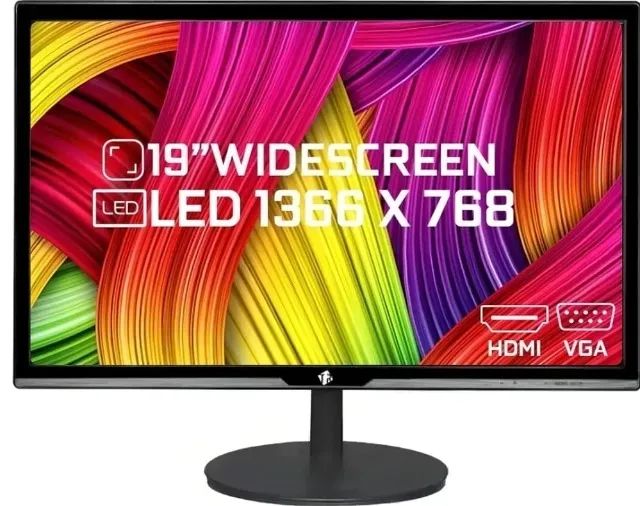 Monitor 19 Polegadas LED Widescreen HDMI e VGA