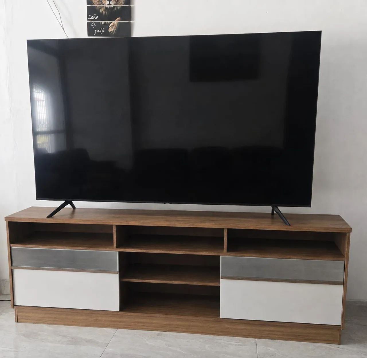 Tv 75 polegadas Samsung+ rack