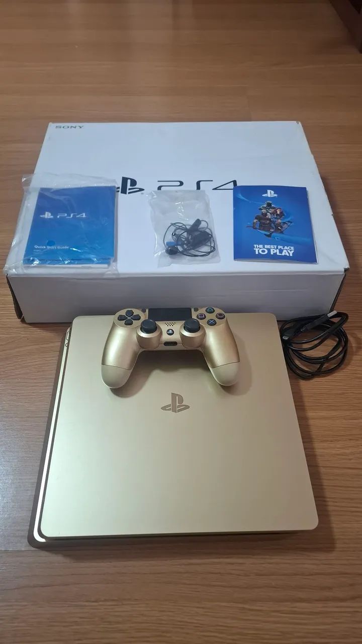 Ps4 Dourado 