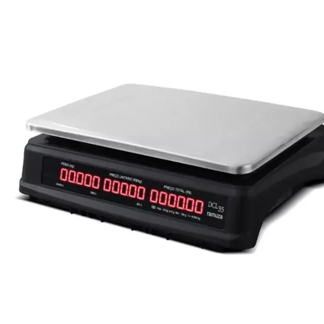Balança Digital 35 kg Ramuza DCL 35 com teclado Touch - Nova com garantia de 1 ano - Foto 2