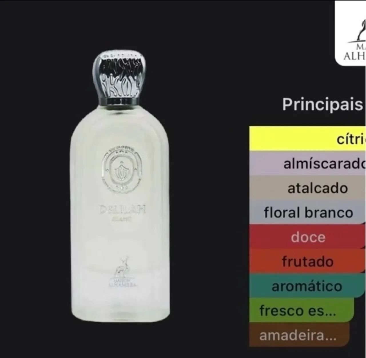 Perfume delilah novo na caixa  - Foto 2