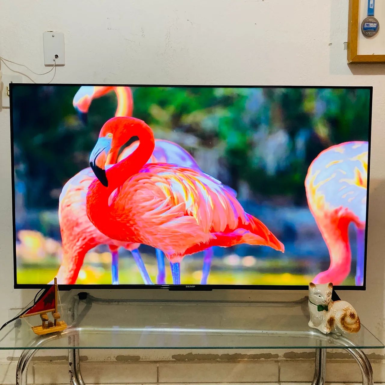 Tv smart 50 polegadas 4k semp - Foto 4