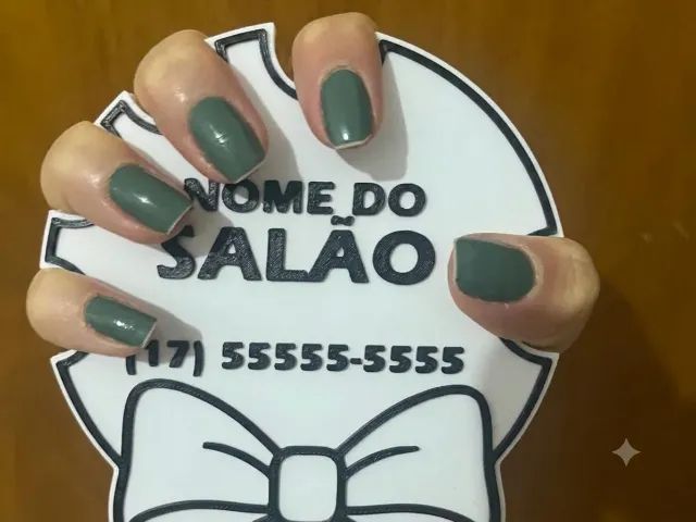 EXPOSITOR DE UNHAS PARA SALÃO DE MANICURE - Foto 2