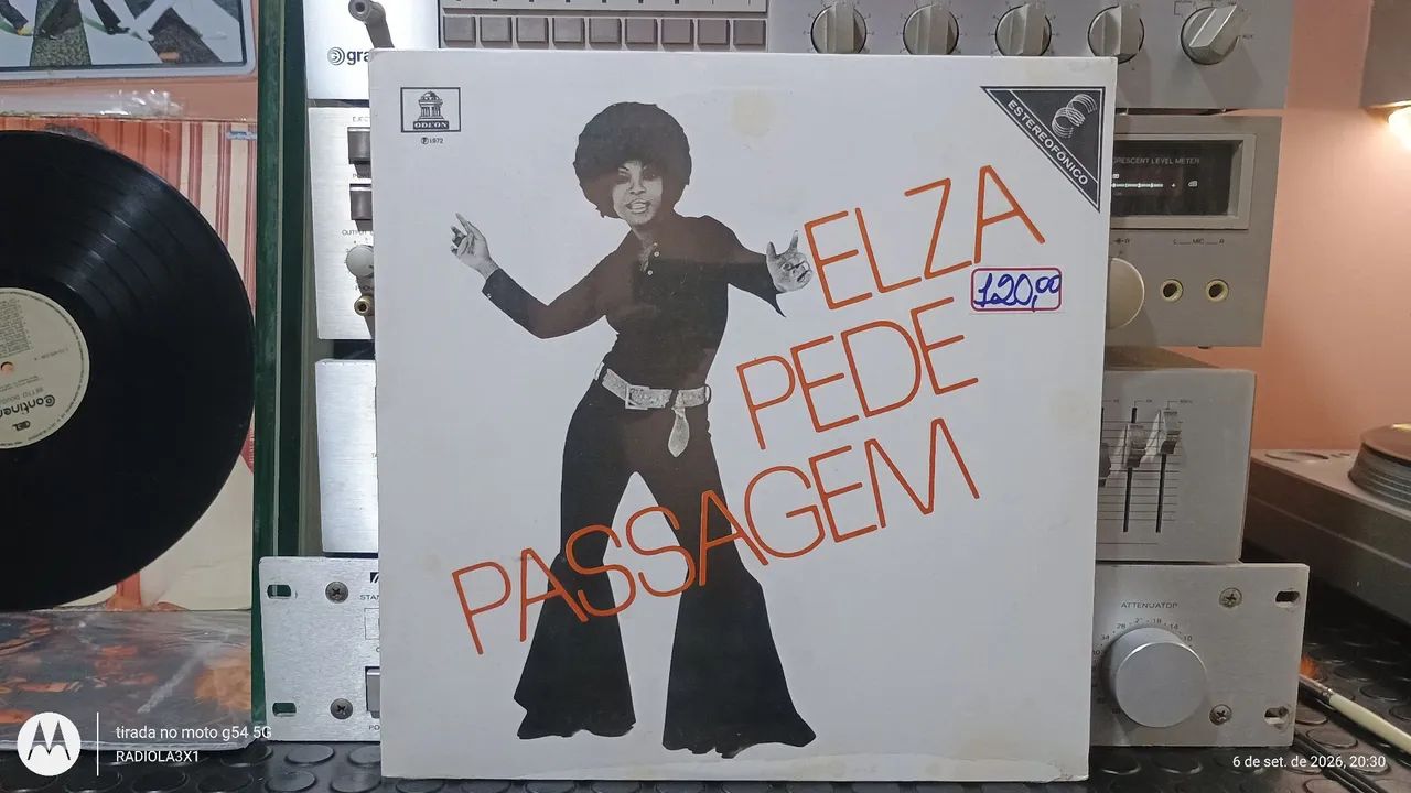 Disco de vinil Elza Soares 