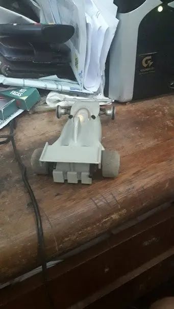 Carrinho de Autorama C Cinza - Foto 2