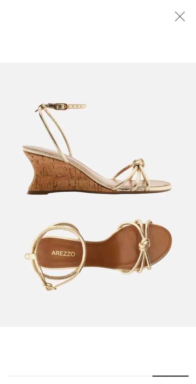 Vendo Sandália Arezzo - Foto 3